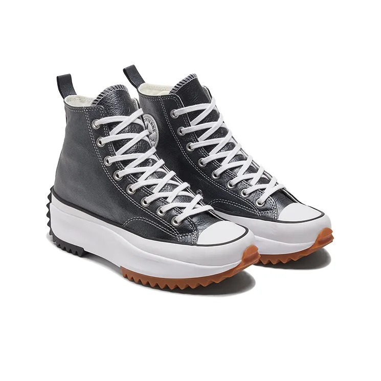 Converse Run Star Hike High Metallic Classics Black-2