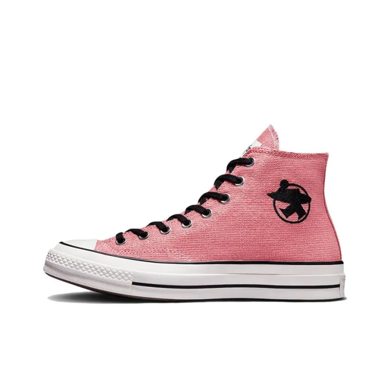 Converse Chuck Taylor All Star 70 Hi Stussy Surfman Pink-0