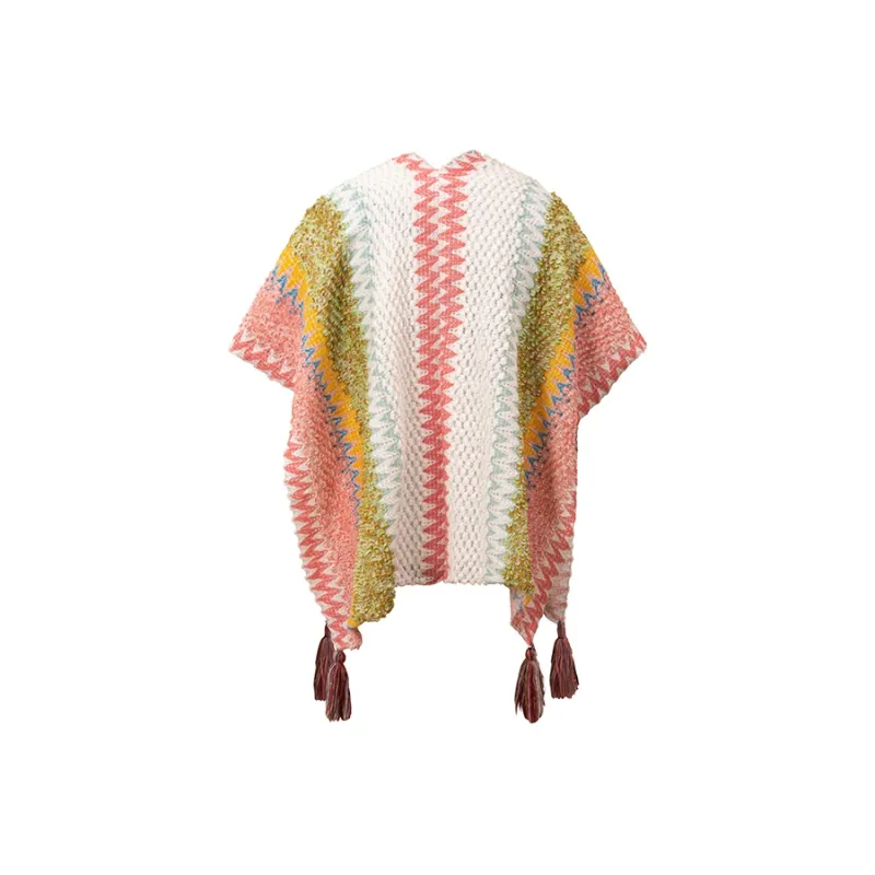 BAIJUAN Shawls Women's-2