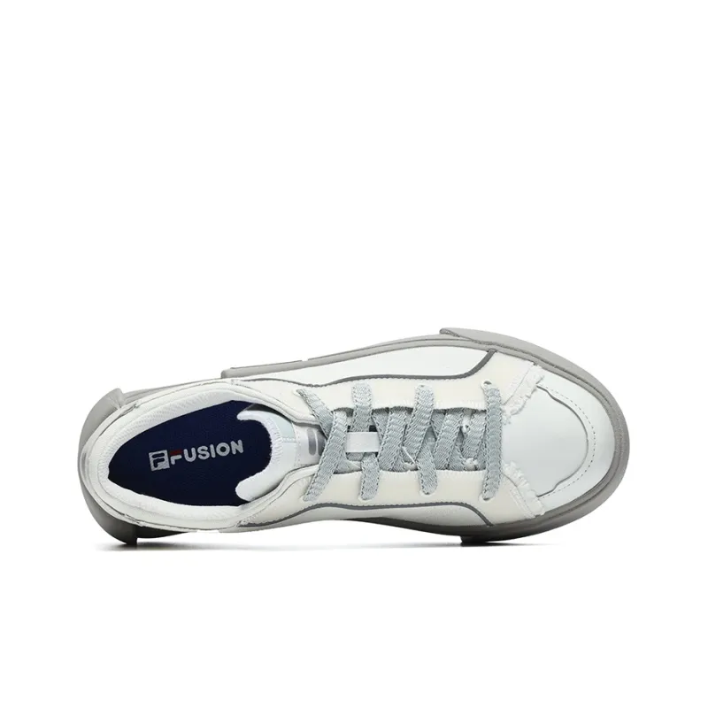 FILA FUSION Pop Skate Shoes 'White Grey'-2