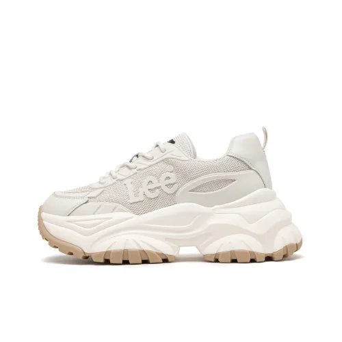 Lee Breathable Height Increasing Low Top Chunky Sneakers Women's