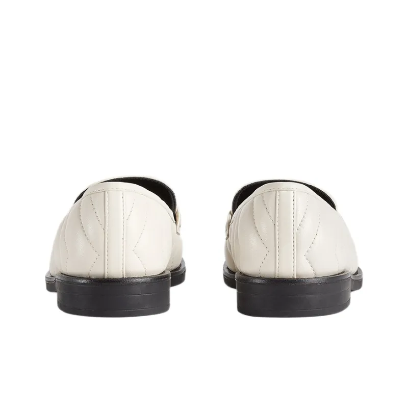 GUCCI Marmont Matelassé Loafer White Women's-4