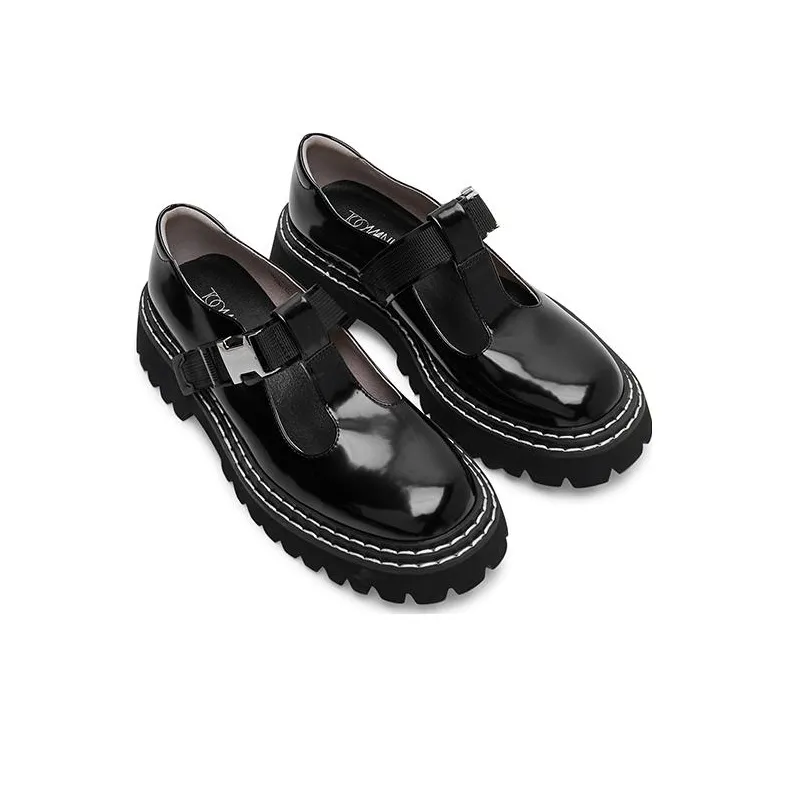 TOOMANYSHOES Sandro Casual Shoes 3.5cm Women's Black-4
