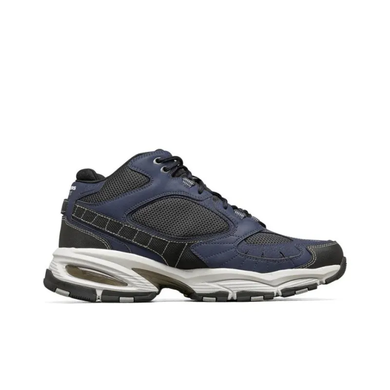 Skechers Vigor 3.0 Anti Slip And Wear Resistant Support Mid Top Chunky Sneakers Men's Marine Blue-1