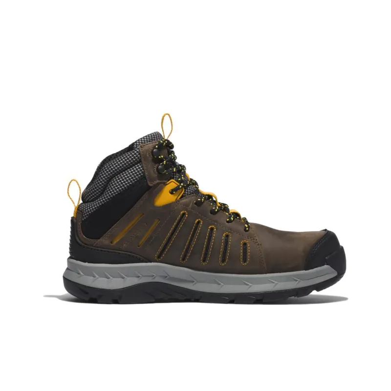 Timberland Trailwind Durable Cushioning Short Outdoor Boots Brown Yellow-1