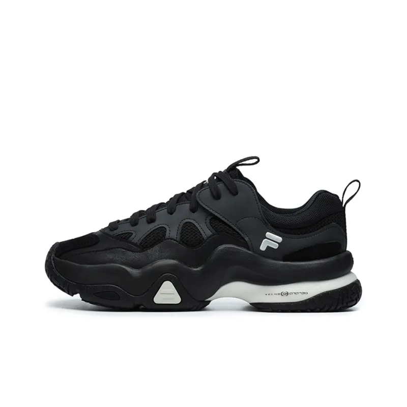 FILA FUSION Scud Shoes 'Black White'-0