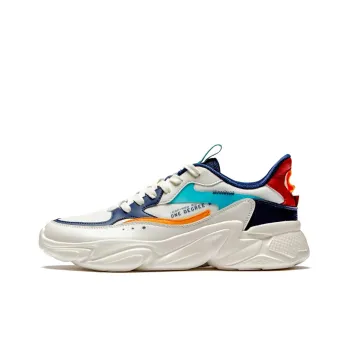 361° NFO Chunky Sneakers Men Low Top White/Green