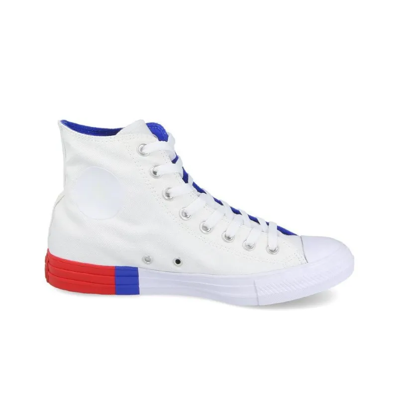 Converse Chuck Taylor All Star 'White Red Blue'-1