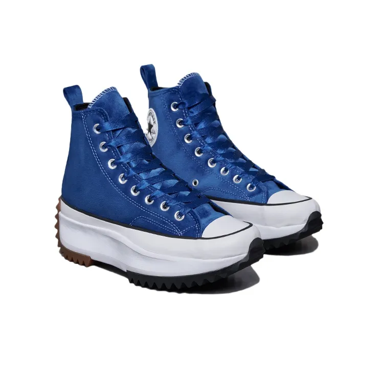 Converse Run Star Hike High Top Canvas Shoes Blue-2