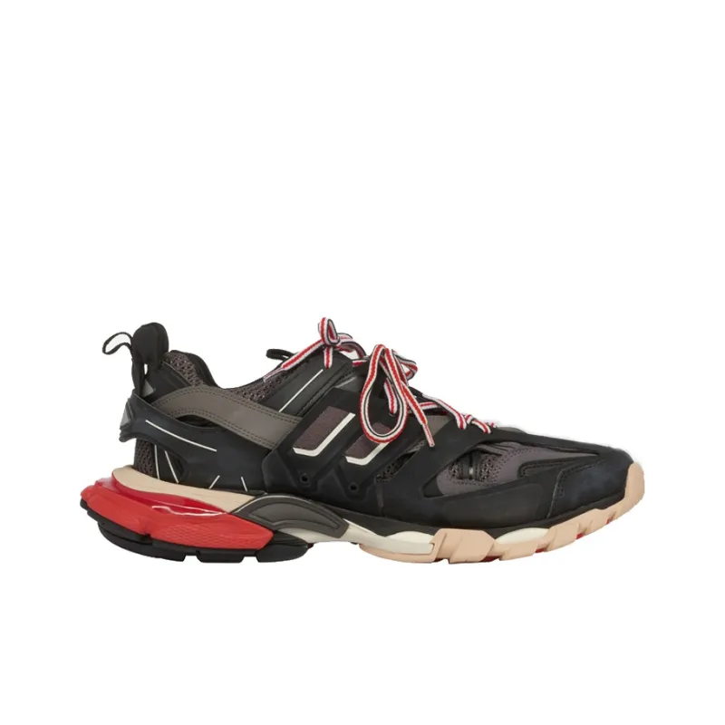 Balenciaga Track Black Grey Red-1