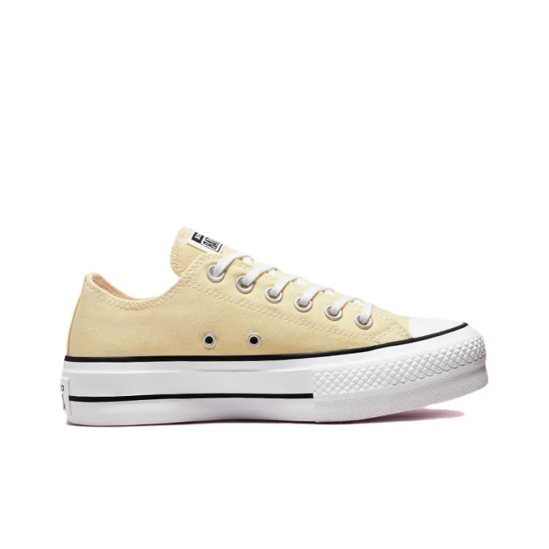 Converse Women's Chuck Taylor All Star Lift Platform Low 'Seasonal Color Lemon Drop' Women's-1