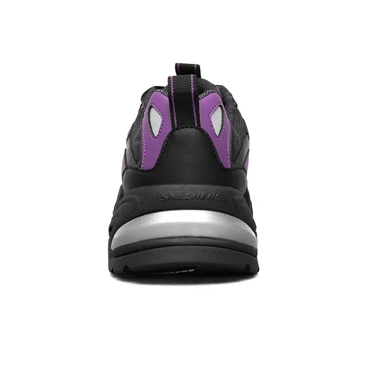 Skechers One Punch Man X Skechers Stamina V2 Low Top Running Shoes Black/Purple-3