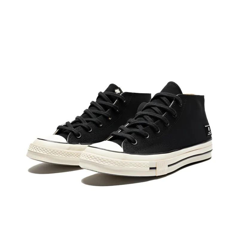 Converse X Undefeated 1970s Mid 'Black White'-1