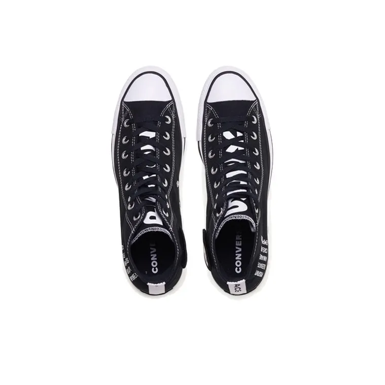 Converse Chuck Taylor All Star High 'Seek Peace Black'-2