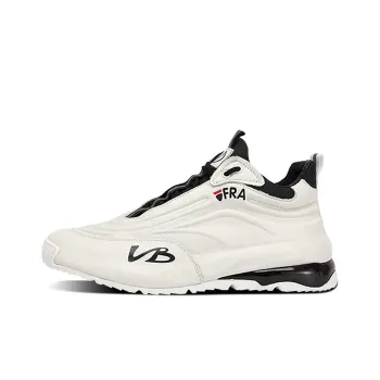 VICKI BROWN Chunky Sneakers Men Low Top White/Black
