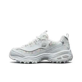 Skechers D'lites 1.0 Sneaker Gs White Women's