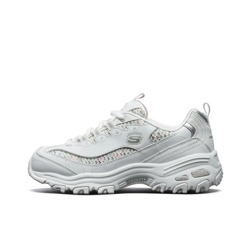 Skechers D'lites 1.0 Sneaker Gs White Women's-0