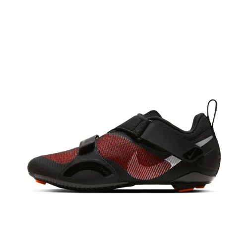 Nike SuperRep Cycle Black Hyper Crimson Women's