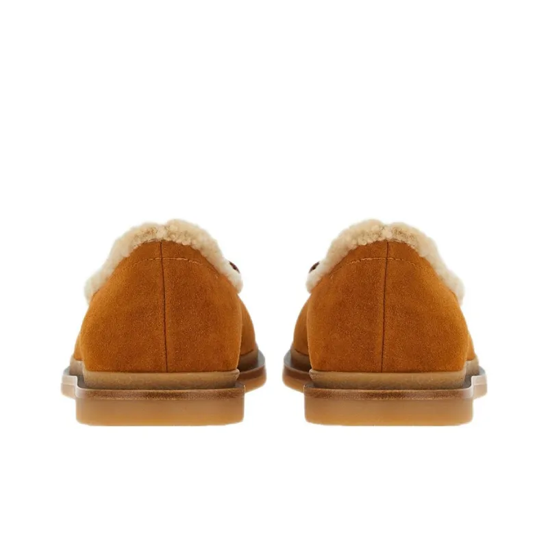 FERRAGAMO Varina Casual Single Shoes Women's Camel-3