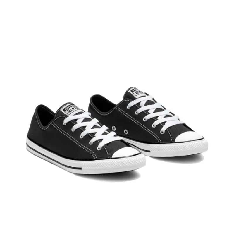 Converse Chuck Taylor All Star Dainty Low Top 'Black' Women's-2