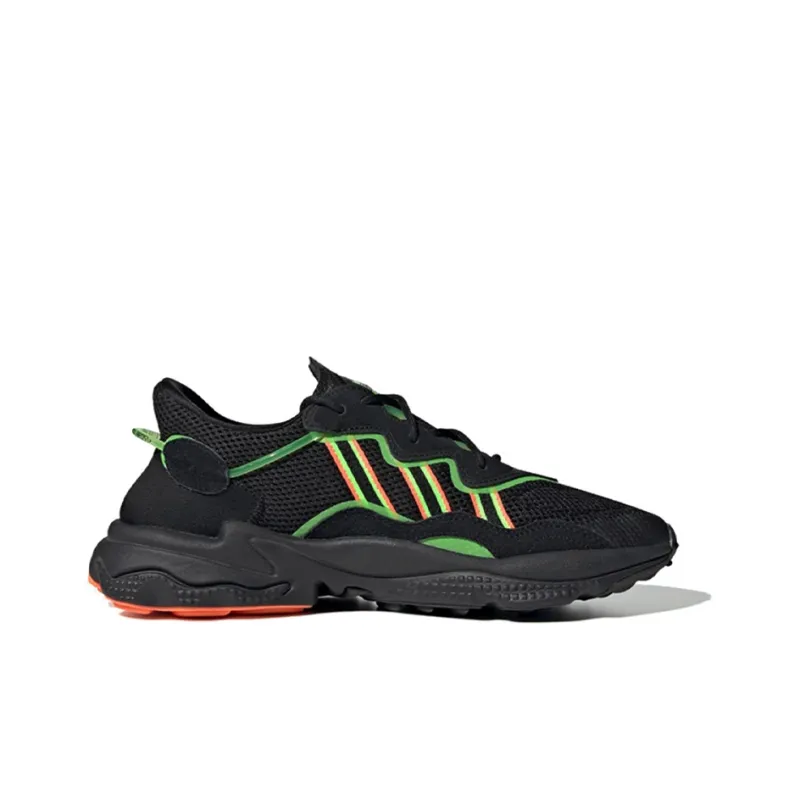 Adidas Ozweego Black Orange Green-1
