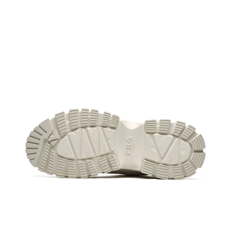 FILA HIKE Hike Cushioning Anti-Slip Wear-Resistant Breathability Low-Top Chunky Sneakers Women's Off-White-4