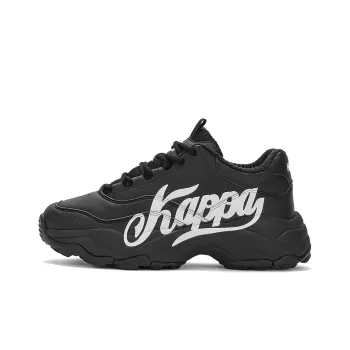 Kappa Chunky Sneakers Unisex Low Top Black/White