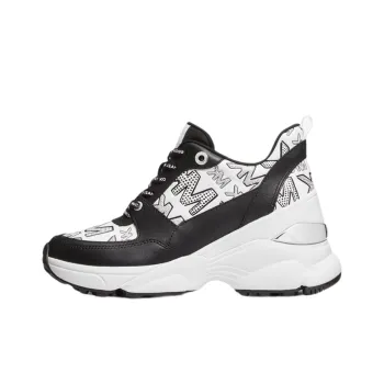 MICHAEL KORS KORS Low-Top Platform Shoes Women's Black White