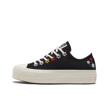 Chuck Taylor All Star Women's Converse Lift Platform Low 'Floral Embroidery' Women's