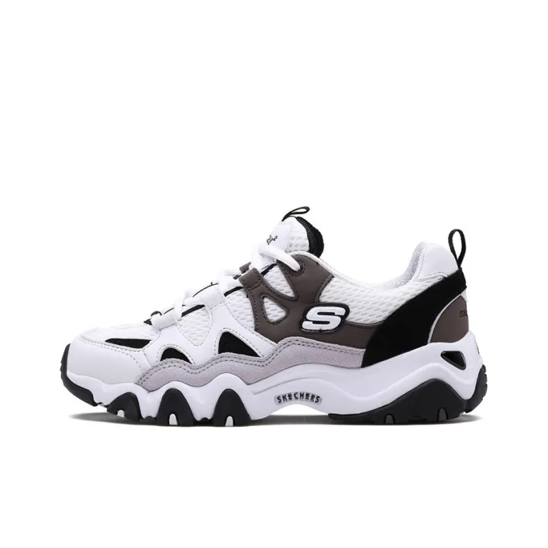 Skechers D'lites 2.0 'Black White Grey' Women's-0