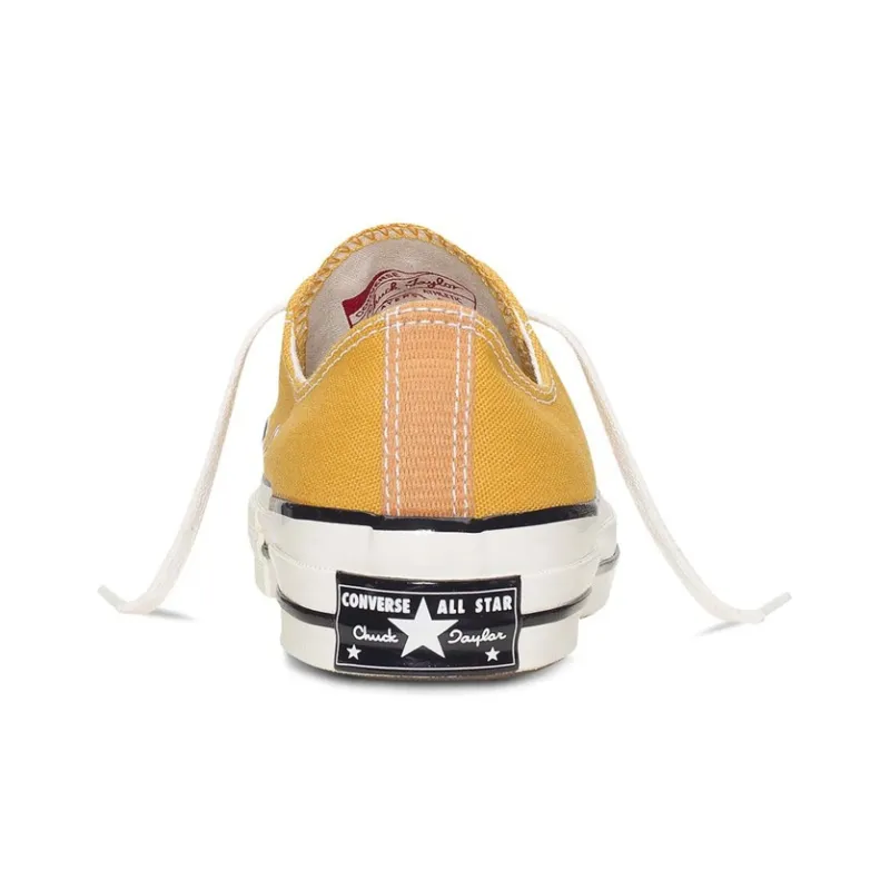 Converse Chuck Taylor All Star 1970s Anti Slip Wear Resistant Low Top Canvas Shoes Unisex Yellow-4