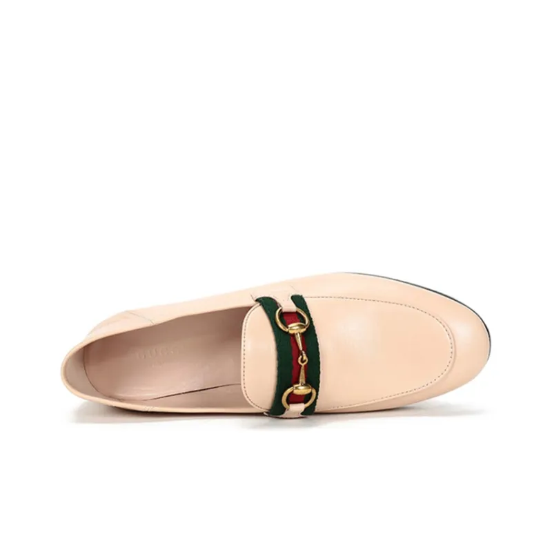 GUCCI Web Detail Loafers-4