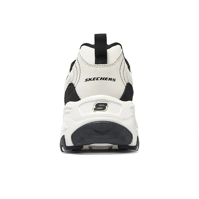 Skechers Arch Fit D'lites 'White Black' Women's-4