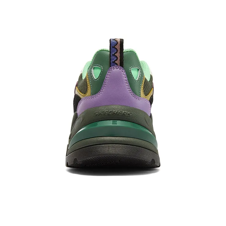 Skechers Stamina V2 X One Piece 'Green Multicolor' Women's-4