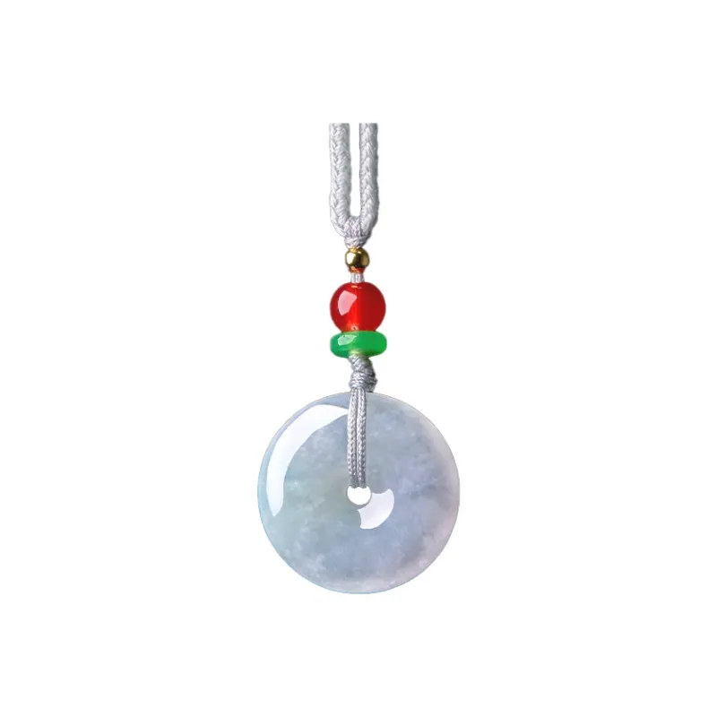 Linguanying Jadeite Pendants Unisex-8