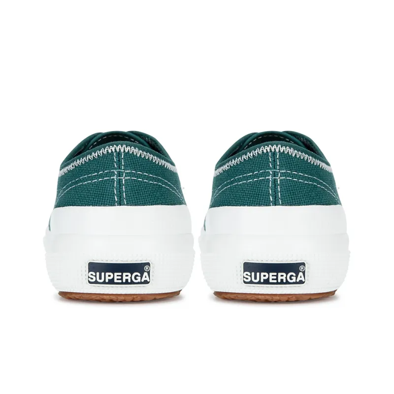 SUPERGA Canvas Shoes Unisex Low Top Green-4