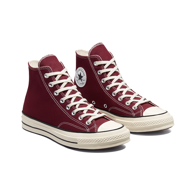 Converse Chuck Taylor All Star 70 Hi Recycled Canvas Deep Bordeaux POIZON