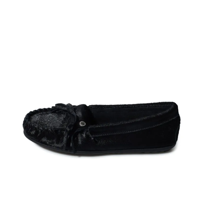 MINNETONKA Women's Casual Shoes Women's Low-Top Black-0