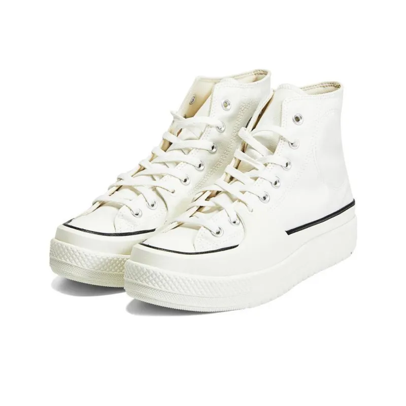Converse Chuck Taylor All Star Construct Hi Vintage White-2