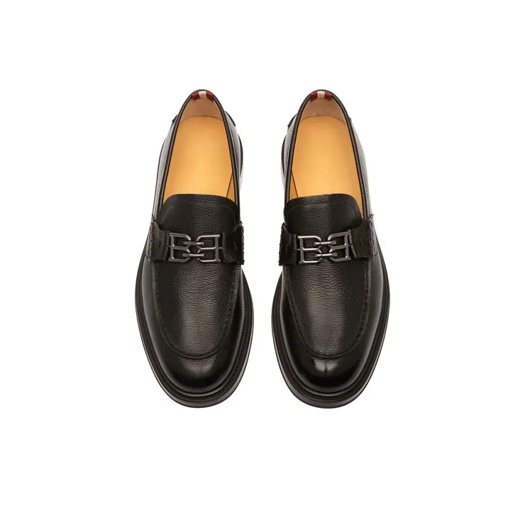 BALLY Logo Slip-on Loafers-2