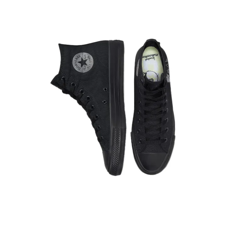 Chuck Taylor All Star Krooked X Converse Pro High 'Triple Black'-3