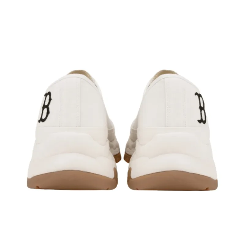 MLB Big Ball Chunky Low New York Yanker Anti Slip Wear Resistant Low Top Chunky Sneakers Unisex White-3