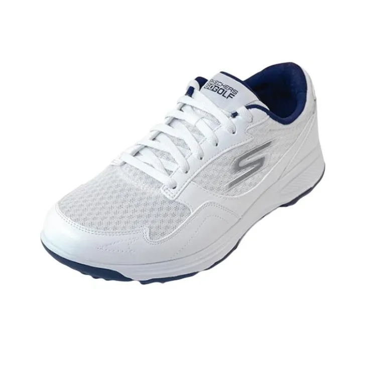 Skechers Go Golf Torque Anti Slip Wear Resistant Low Top Golf Shoes Men's White-2