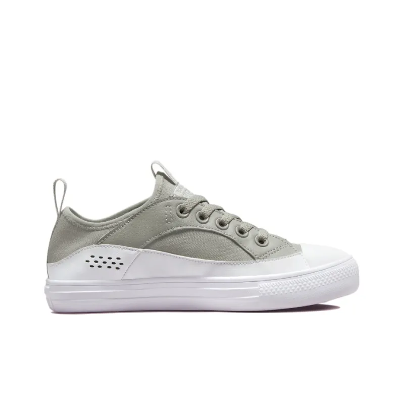 Converse Chuck Taylor All Star Anti Slip Wear Resistant Low Top Canvas Shoes Women's Olive Green-1