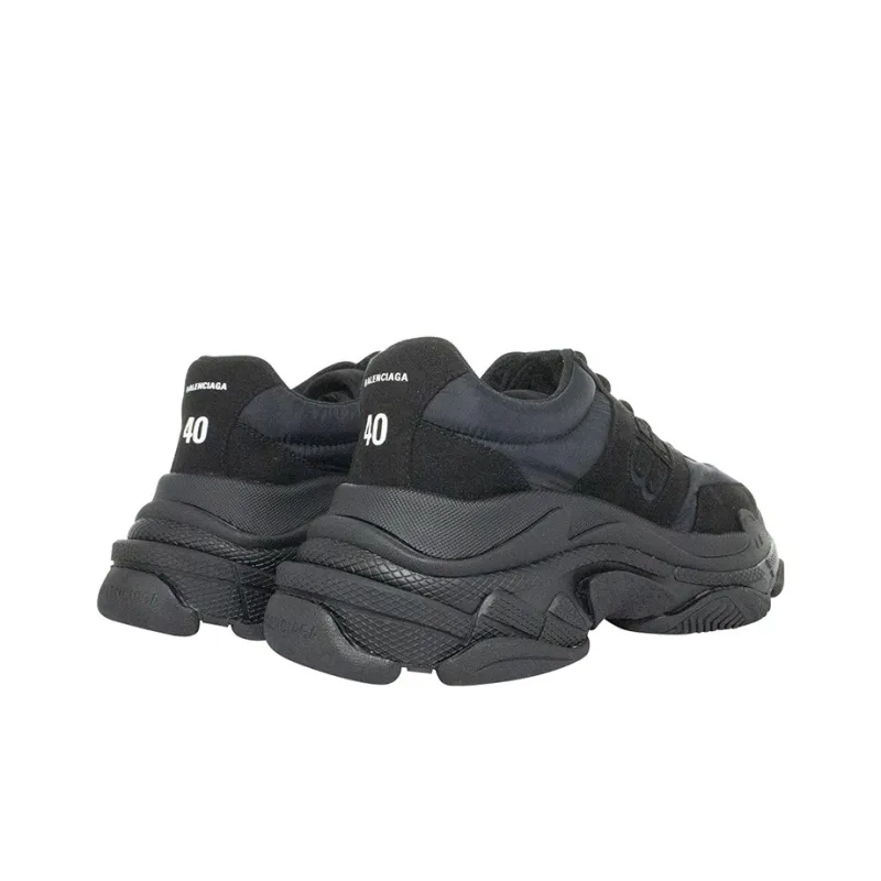 Balenciaga Triple S Nylon Black-3