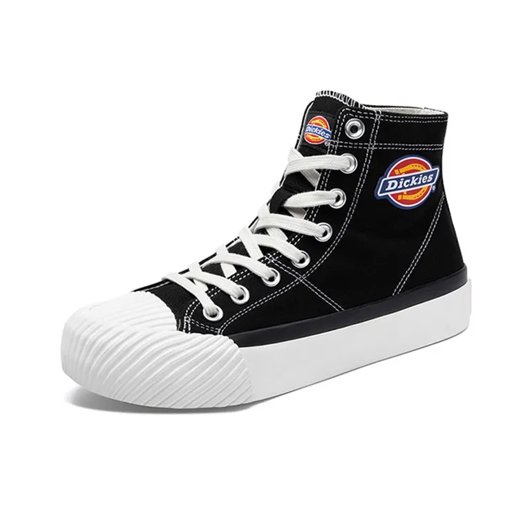 Dickies Canvas Shoes Unisex High Top Black-1