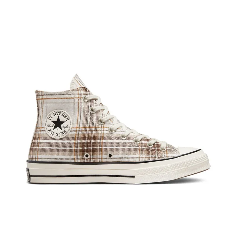 Converse Chuck 70 High 'Desert Tartan Egret'-1