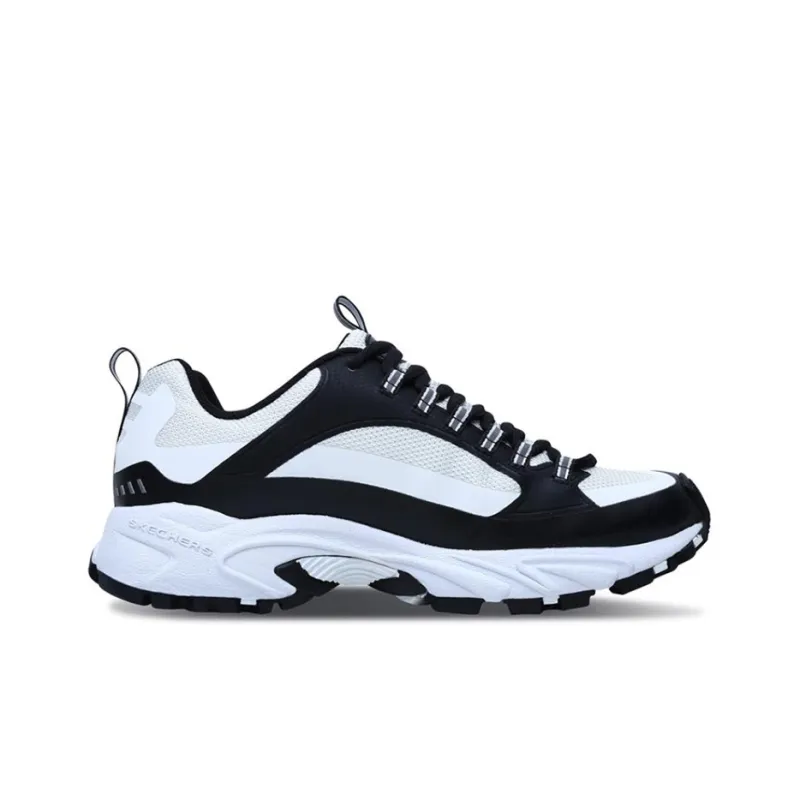 Skechers Stamina Running Shoes 'White Black'-1