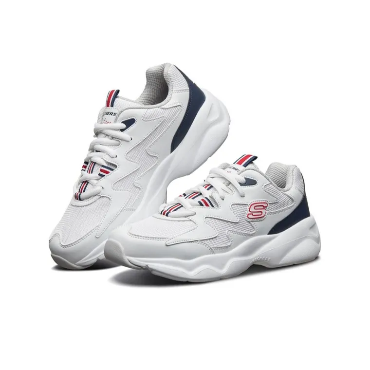 Skechers D'lites Airy 'White Blue Red' Women's-2