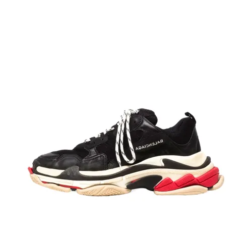 Balenciaga Triple S Sneakers 'Black Double Foam And Mesh'